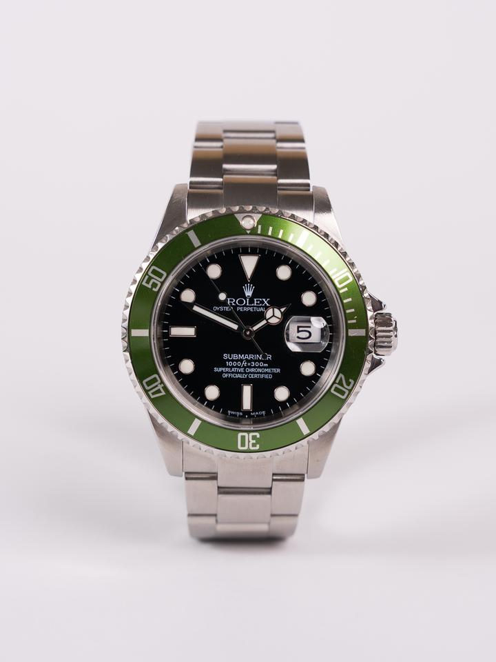 ROLEX SUBMARINER 16610LV 50TH ANNIVERSARY FLAT 4 ONLY WATCH