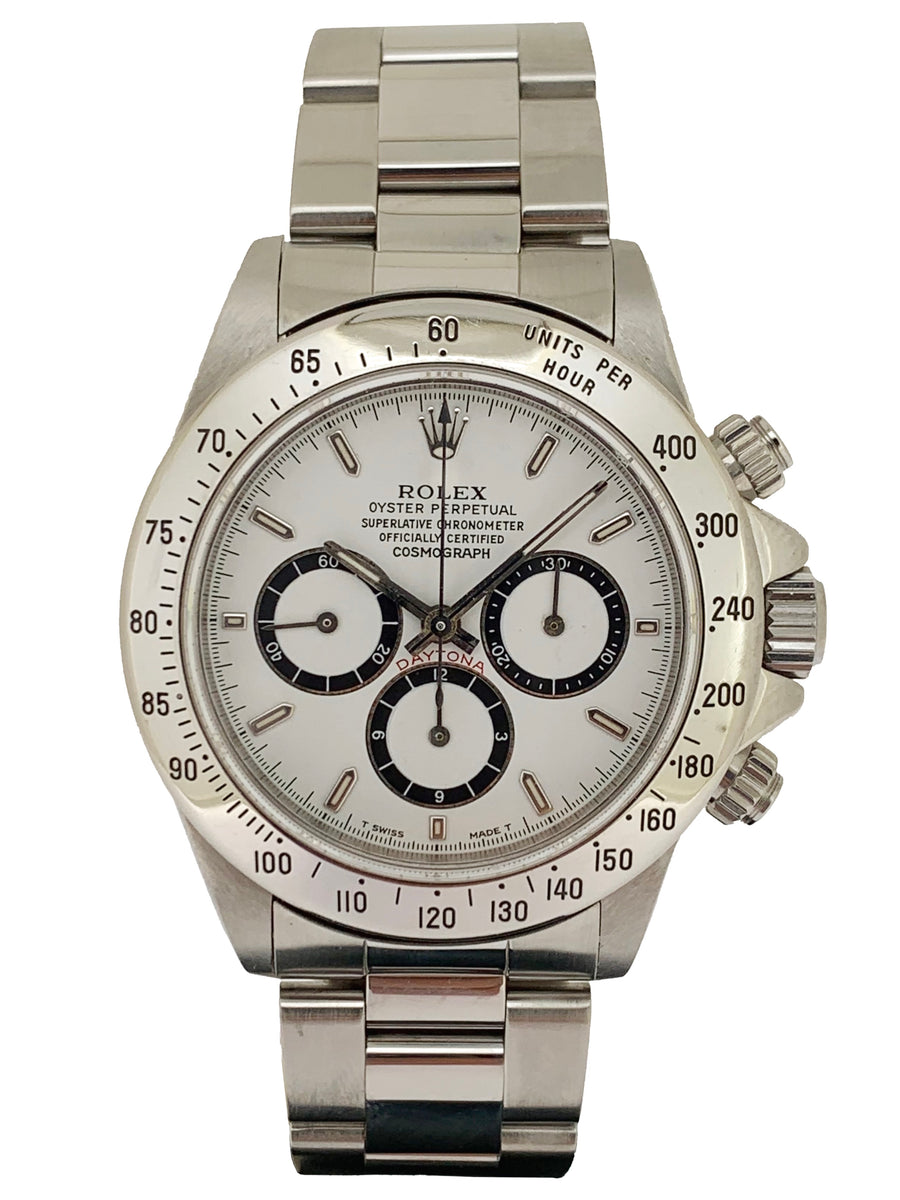 ROLEX DAYTONA 16520 WHITE DIAL ZENITH 1999 ONLY WATCH