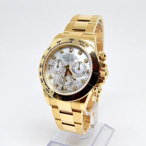 ROLEX DAYTONA 116508 MOP DIAL FULL SET