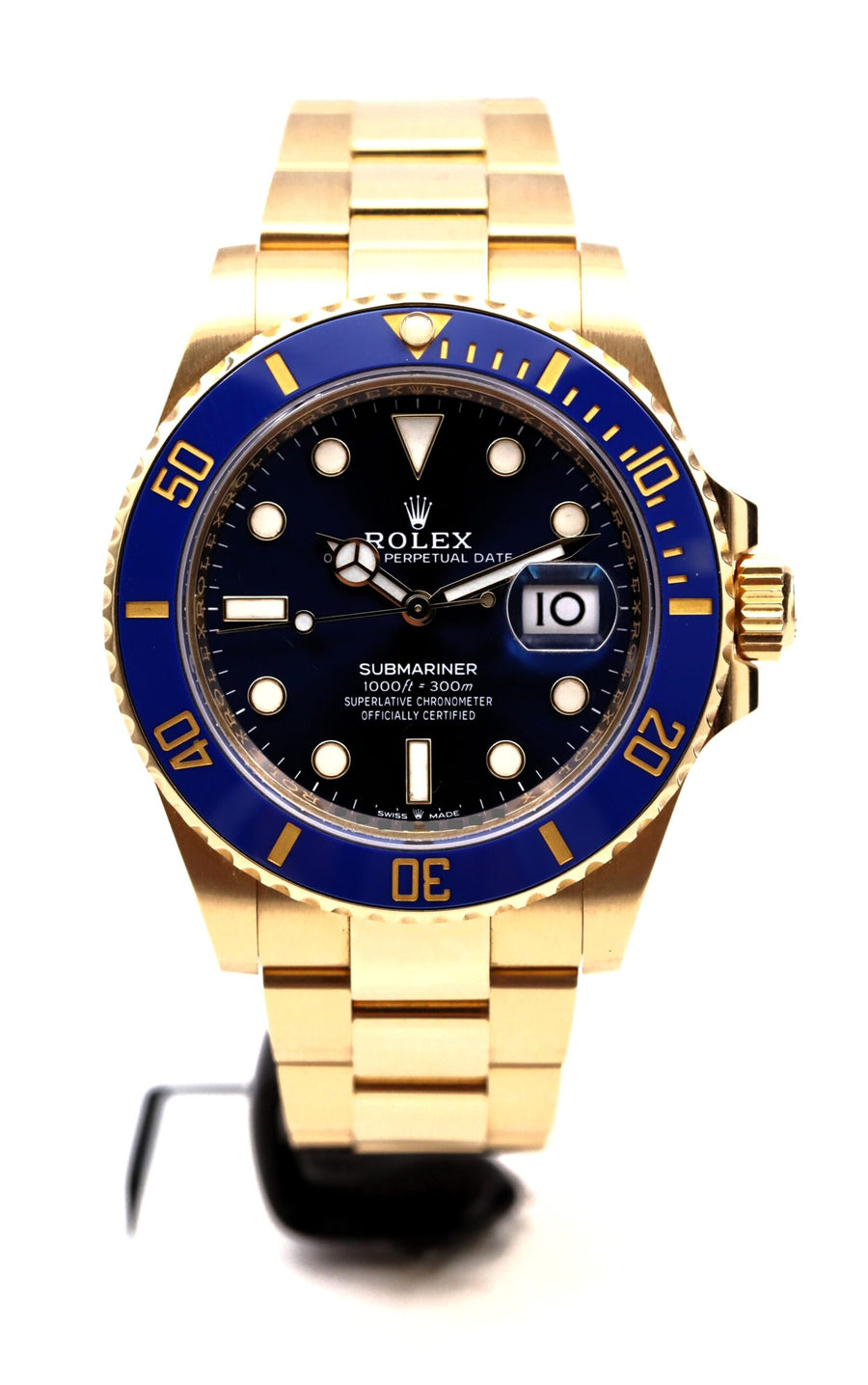 ROLEX SUBMARINER 126618LB LIKE NEW 2021